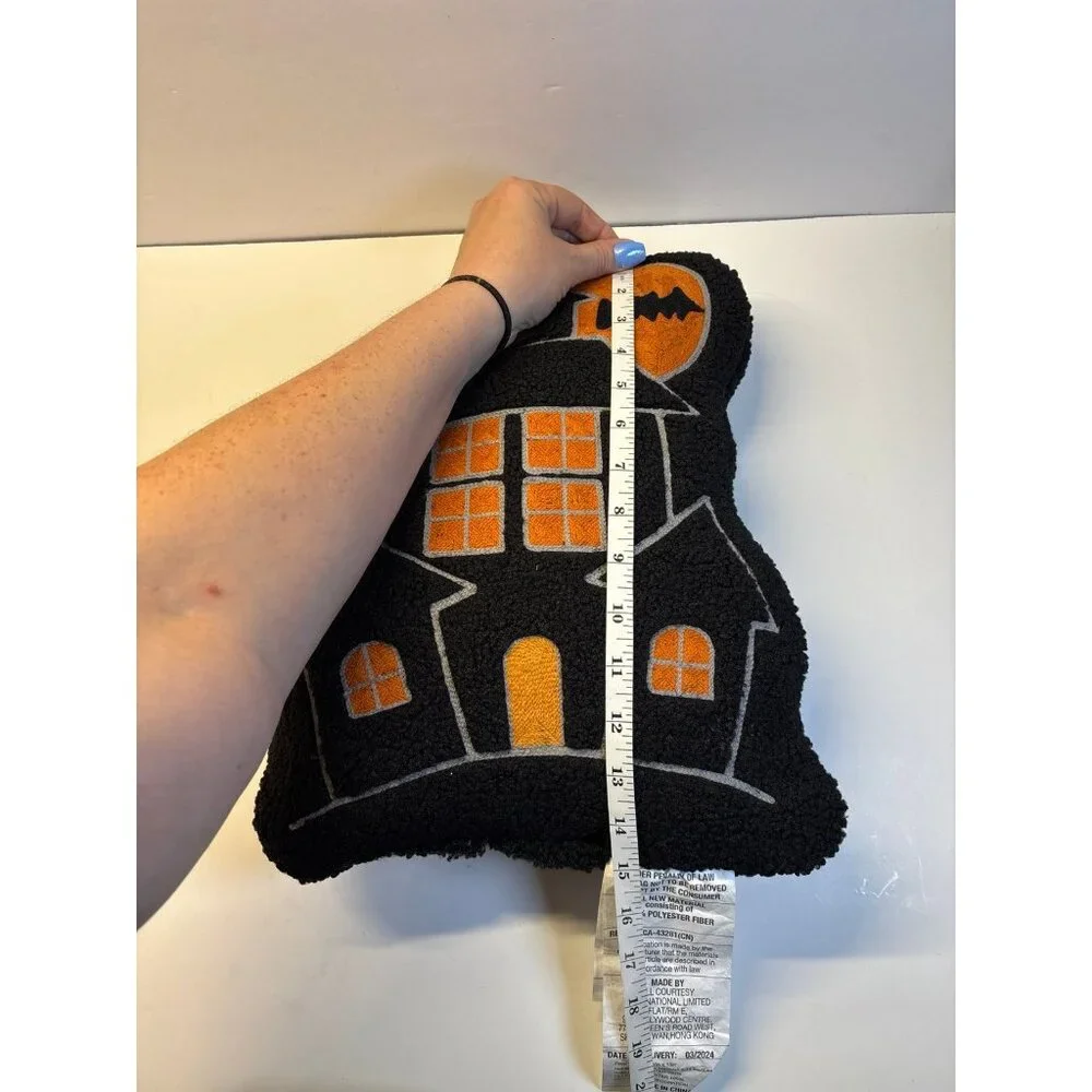 Halloween Haunted House‎ Pillow (15 inch) Kirkland